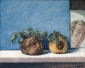 Rotten apples and image. 24x30 cm.
