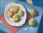 Cooking-pears on dish. 35x45 cm.