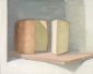 Cheeses. 24x30 cm.
